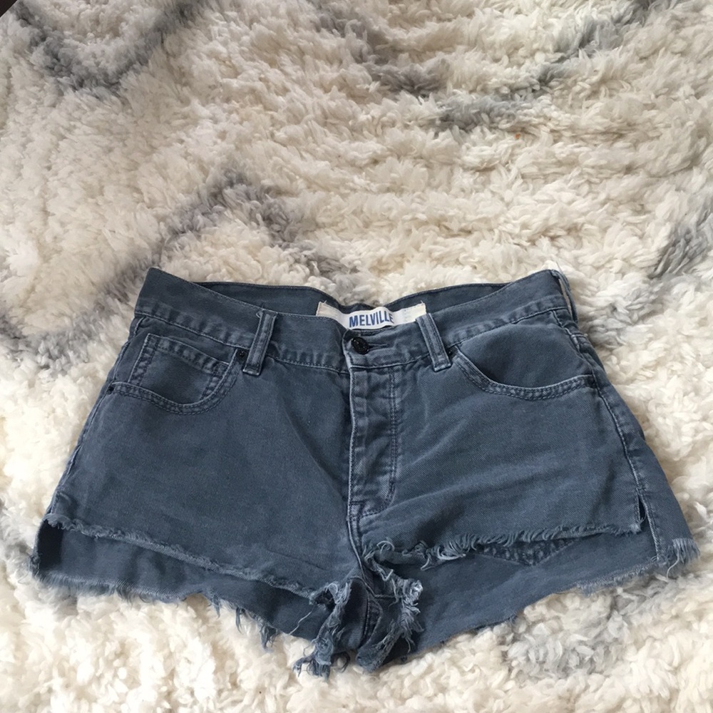 Black Brandy Melville Denim Cutoffs